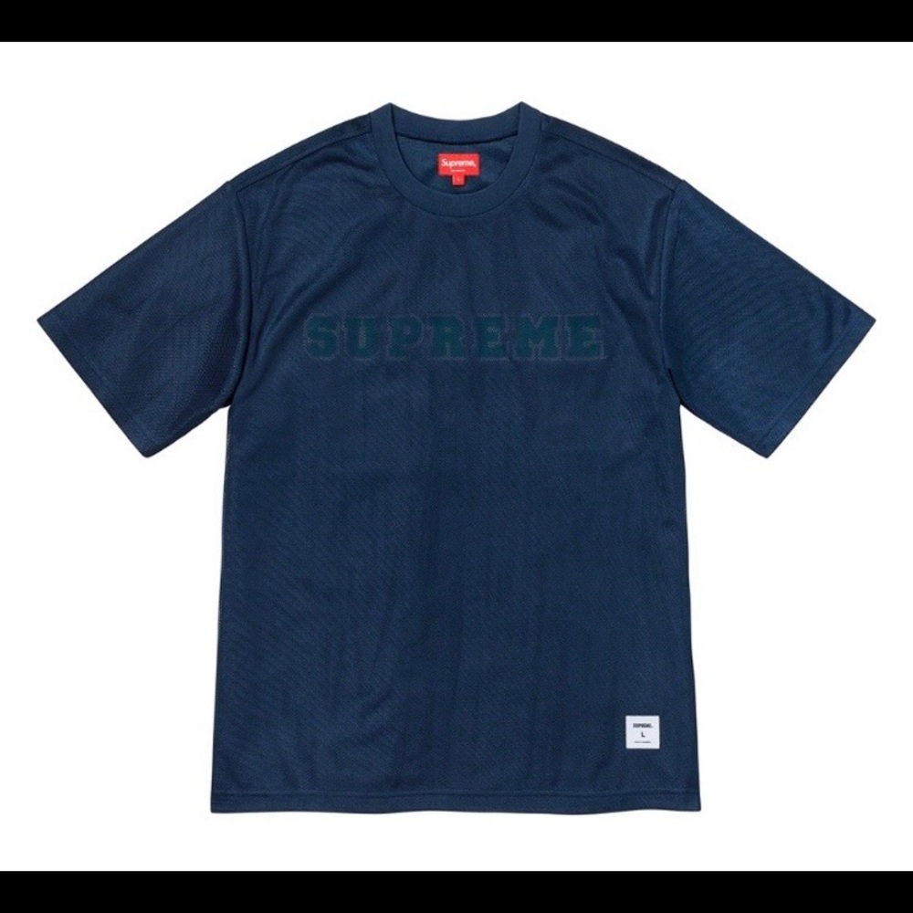 Supreme dazzle mesh tee shirt